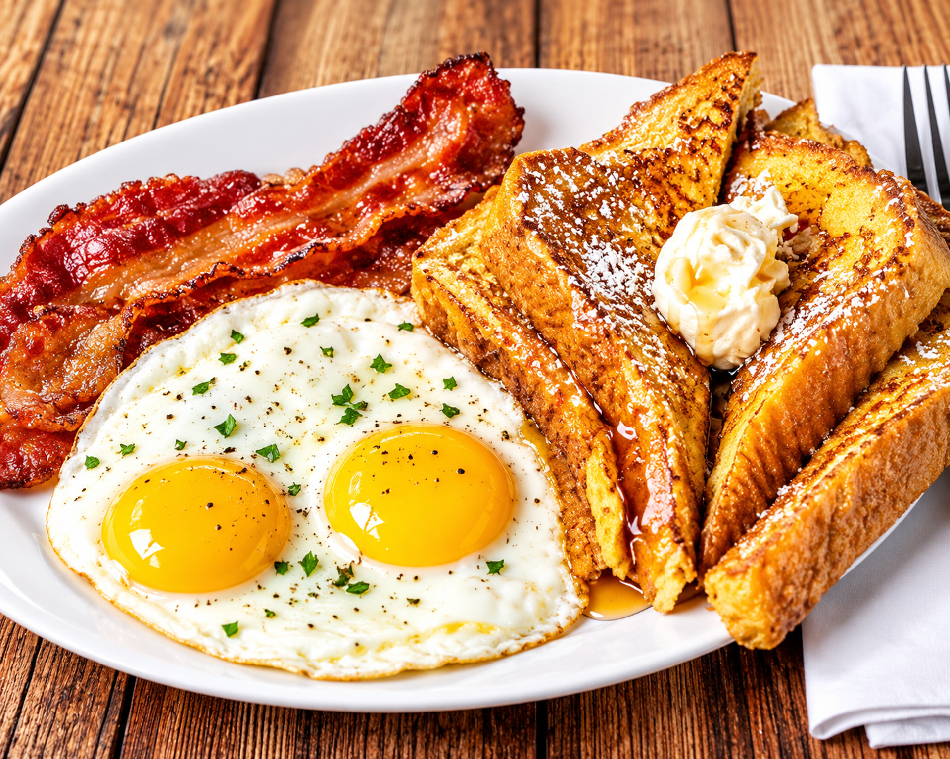 3 EGGS PLATE