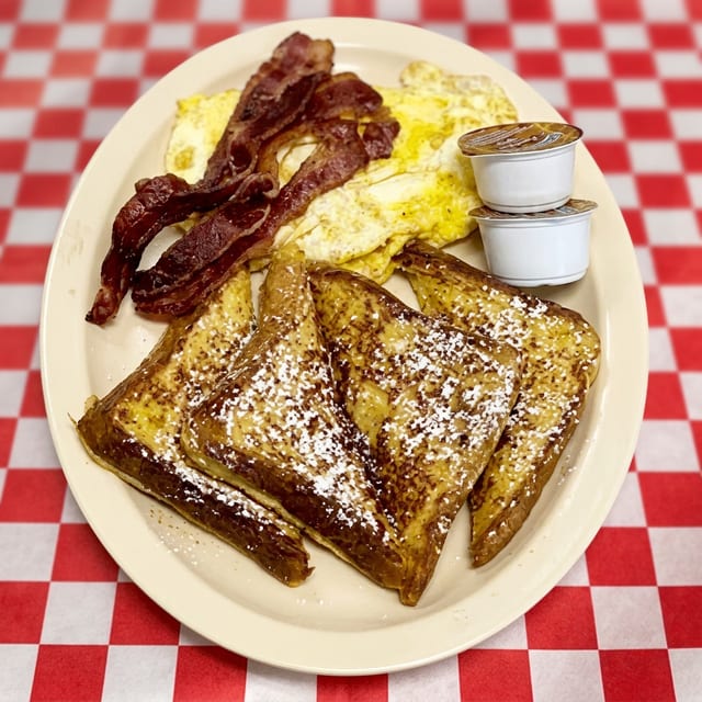 French Toast Plate.