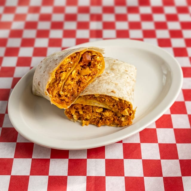 Chorizo & Egg Burrito.